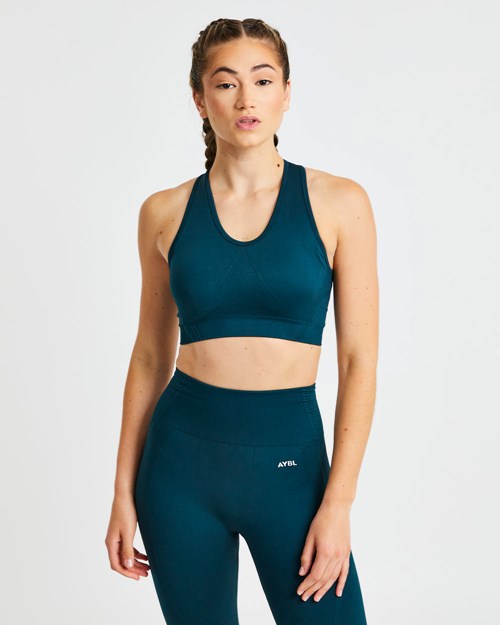 AYBL Balance V2 Seamless Sports Bra Grün | 459-GFSZOM