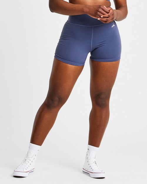 AYBL Core Shorts Navy Blau | 932-ASCZXD