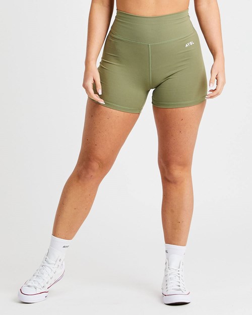 AYBL Core Shorts Olivgrün | 529-HSZMIE