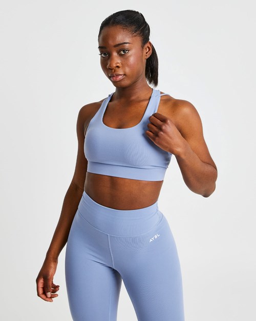 AYBL Core Sports Bra Blau | 218-OPNTWE