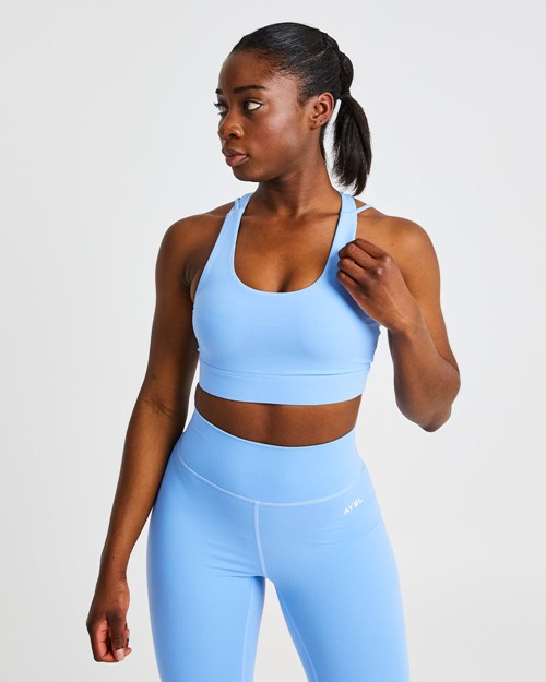 AYBL Core Sports Bra Blau | 987-GQYBSF