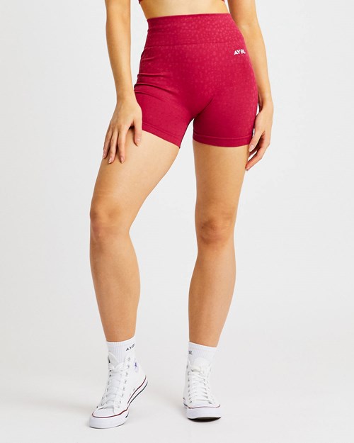 AYBL Evolve Speckle Seamless Shorts Raspberry | 149-YWOAVG