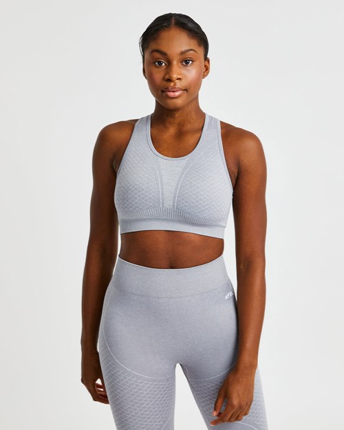 AYBL Impact Seamless Sports Bra Grau | 952-FGJUME