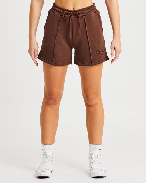 AYBL Luxe Shorts Braun | 483-GEBVIK