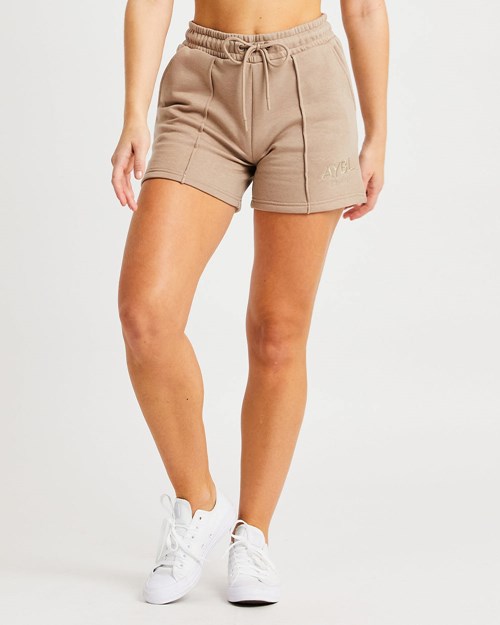 AYBL Luxe Shorts Mocha | 851-EYBNHJ