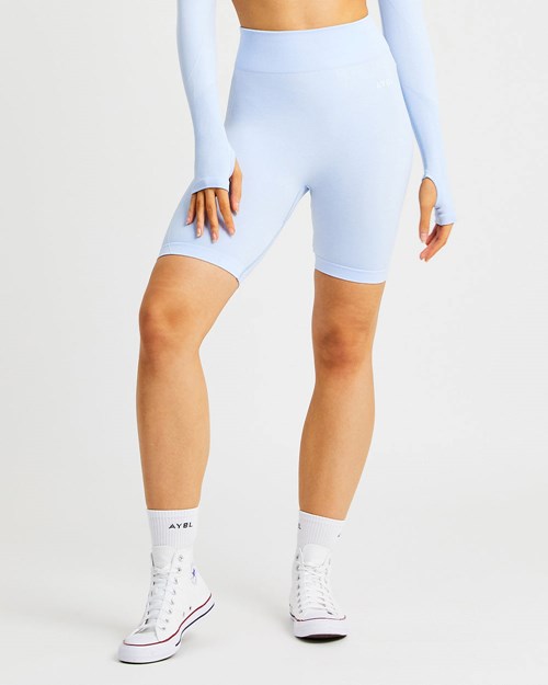 AYBL Motion Seamless Cycling Shorts Blau | 531-ZHRIVS