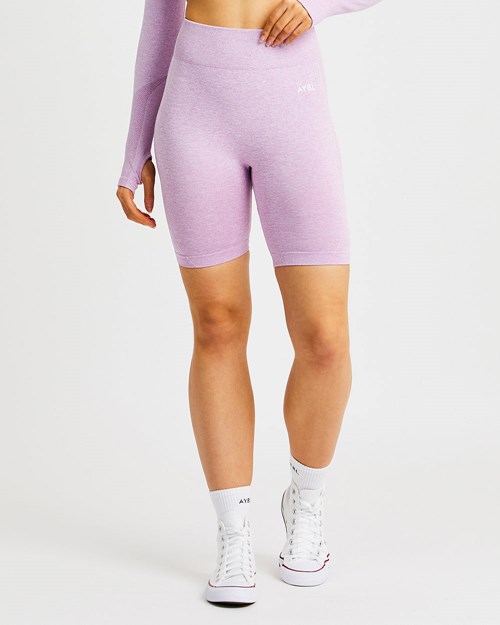 AYBL, Shorts, Aybl Pulse Purple Ombr Seamless Shorts