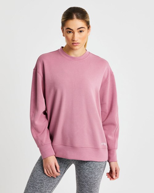 AYBL Oversized Jumper Rosa Rosa | 673-MHCJAG