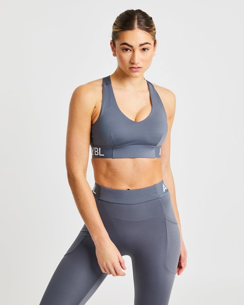 AYBL Sport Sports Bra Grau | 623-OXIFCR