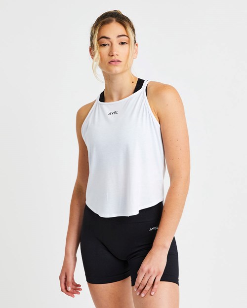 AYBL Strive Riemchen Vest Weiß | 780-FDBLTX