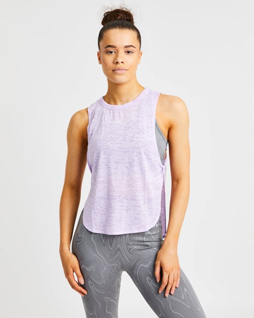 AYBL Velocity Twist Vest Lilac | 746-MNUXWT