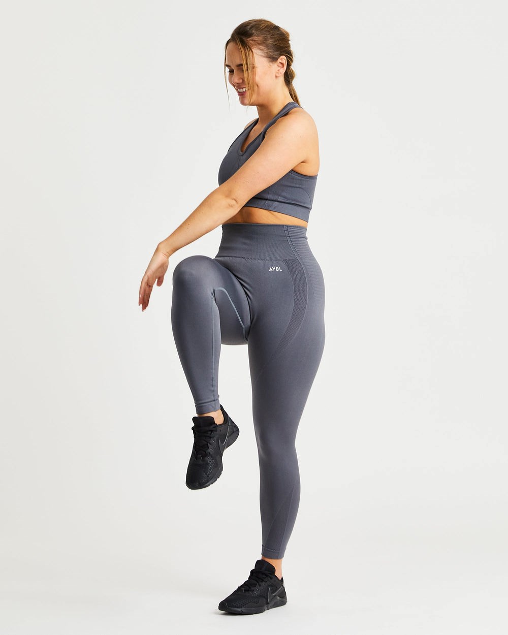 AYBL Balance V2 Seamless Leggings Grau | 035-ZXPDNE