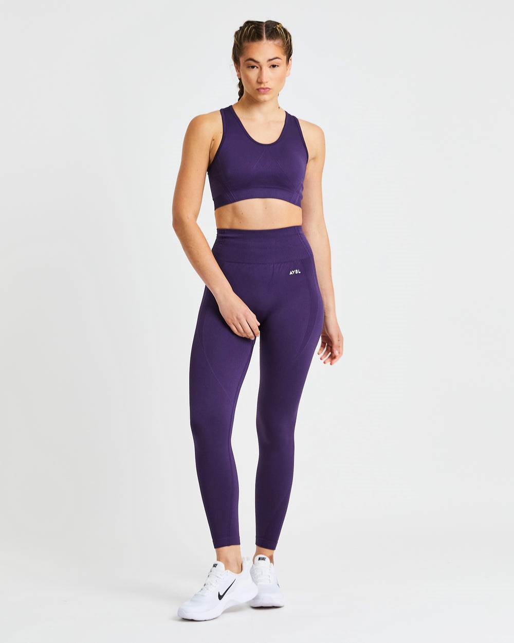 AYBL Balance V2 Seamless Leggings Lila | 137-BIEHWV