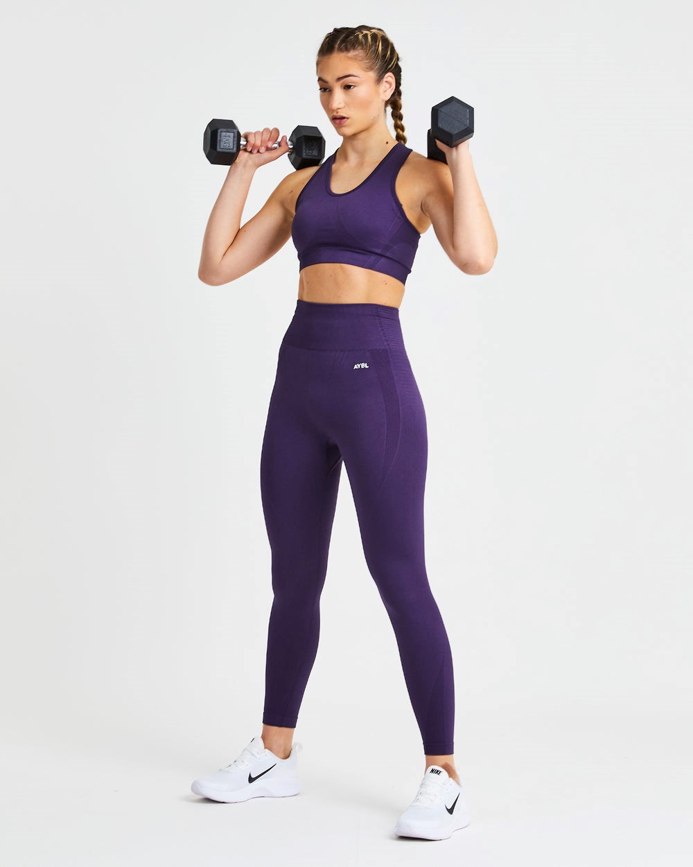 AYBL Balance V2 Seamless Leggings Lila | 137-BIEHWV