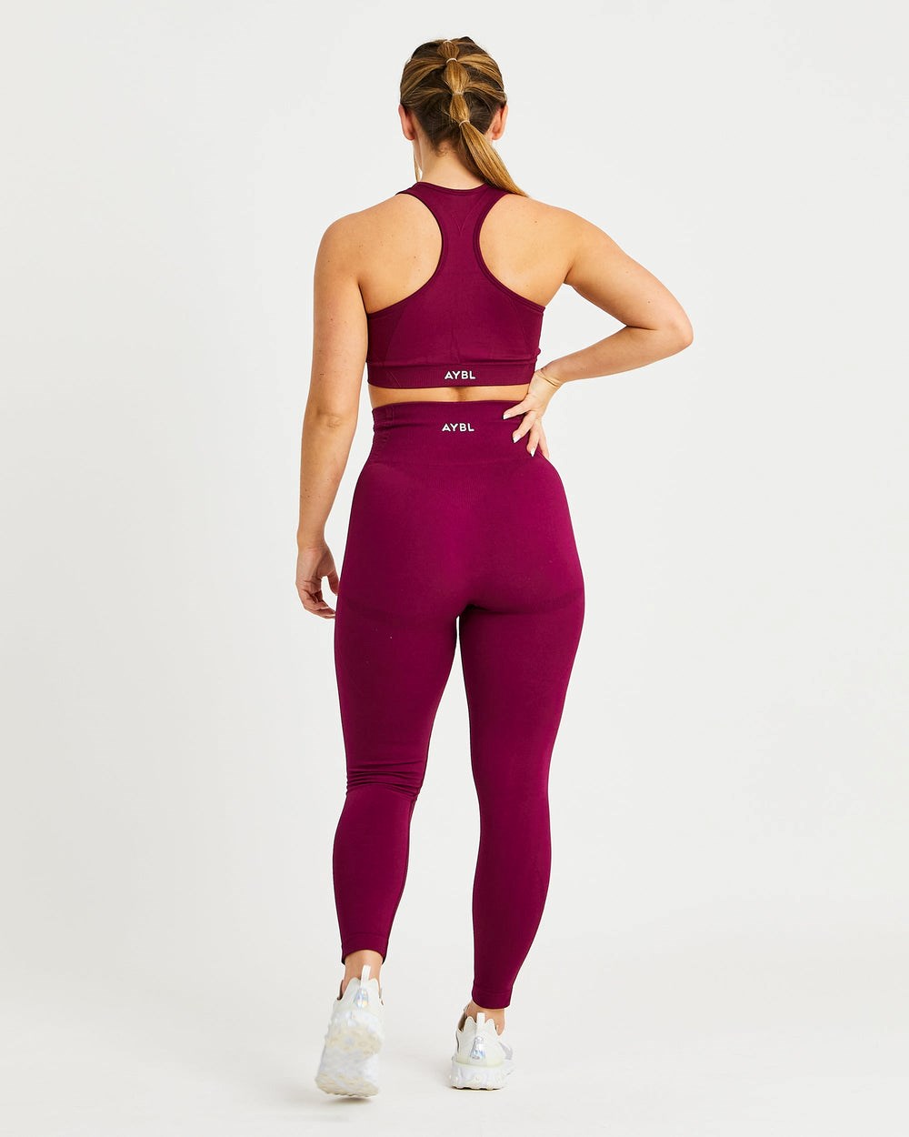 AYBL Balance V2 Seamless Leggings Lila | 640-KYATCZ