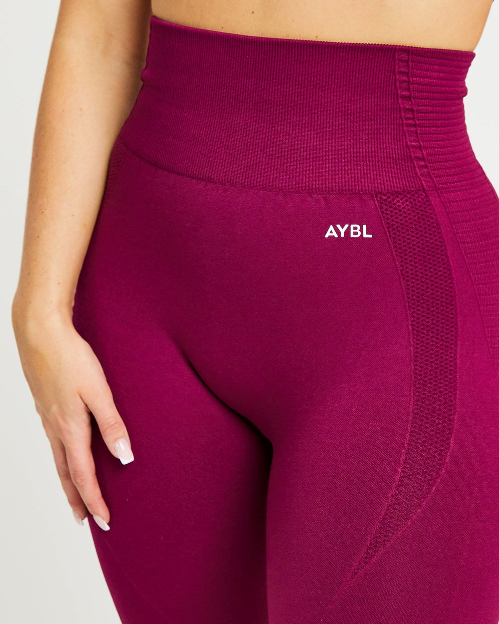 AYBL Balance V2 Seamless Leggings Lila | 640-KYATCZ