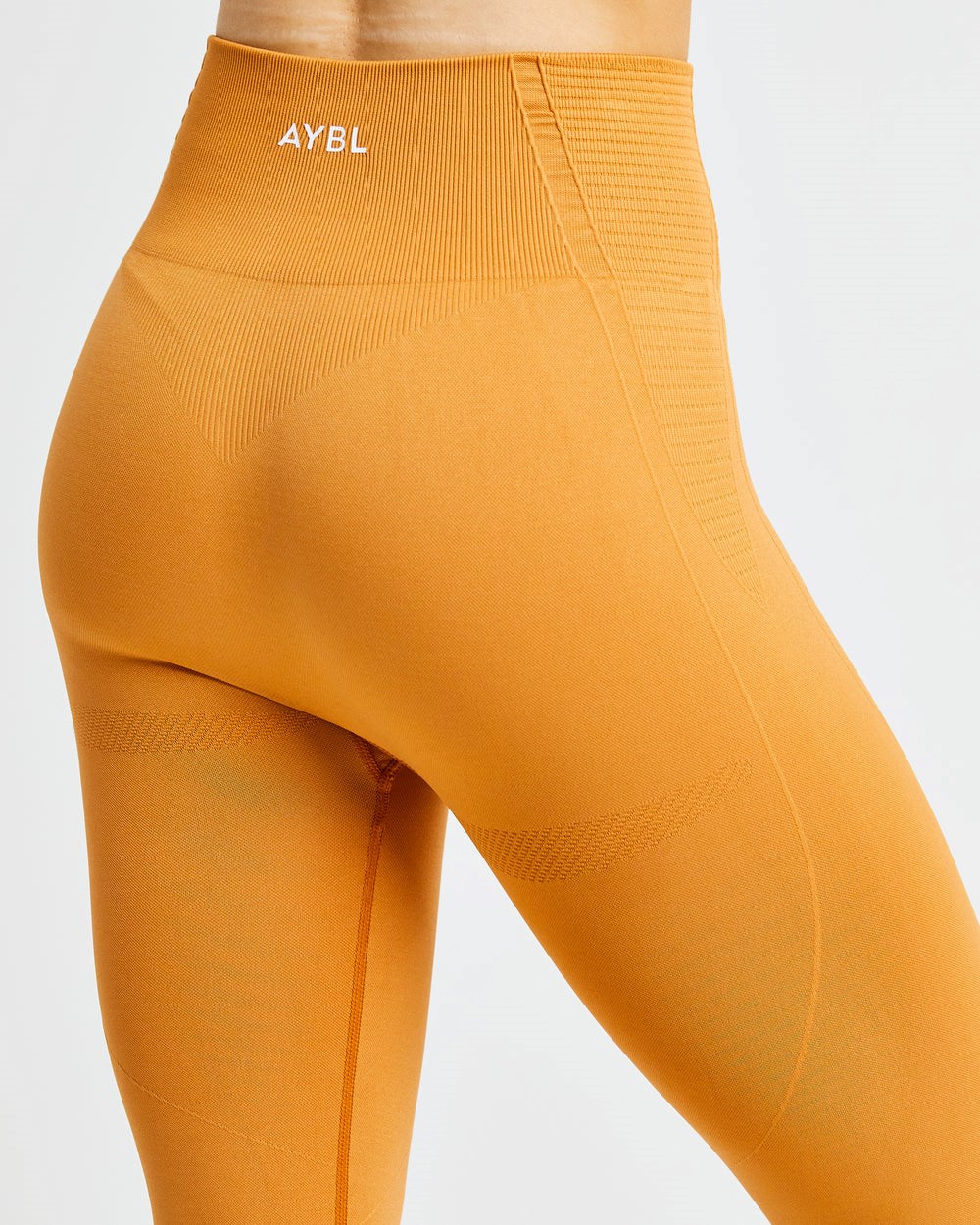 AYBL Balance V2 Seamless Leggings Orange | 741-YBILZH