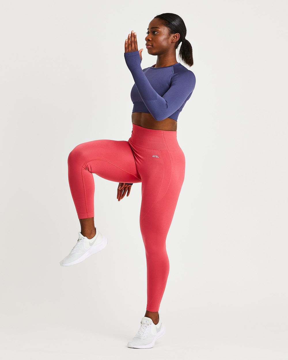 AYBL Balance V2 Seamless Leggings Rosa | 508-WNMXFP