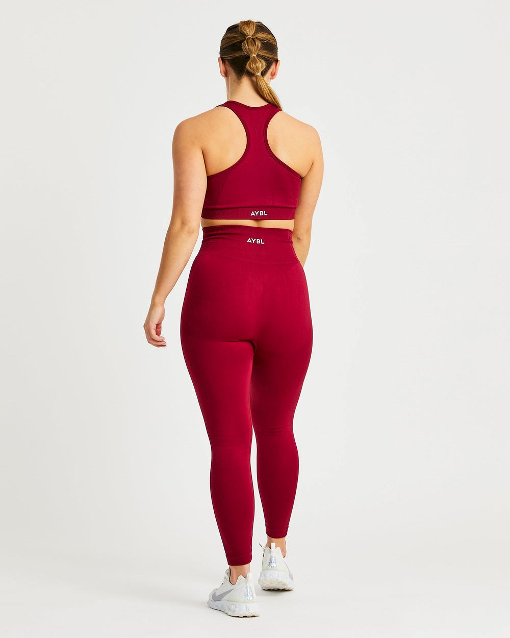 AYBL Balance V2 Seamless Leggings Rot | 214-CADSWP