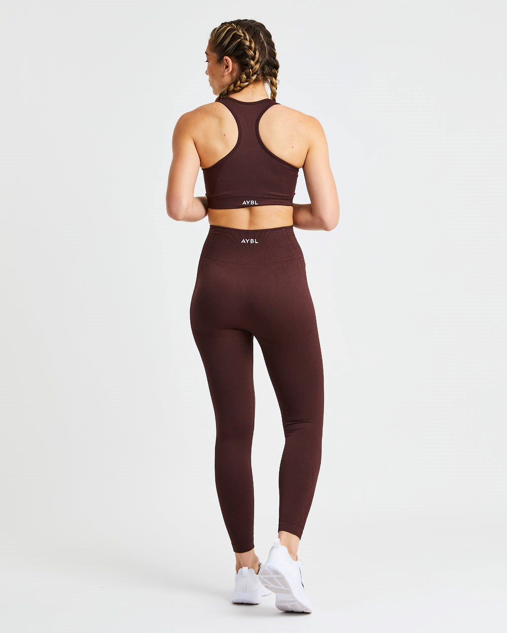 AYBL Balance V2 Seamless Leggings Schokolade Braun | 035-KVIMFB