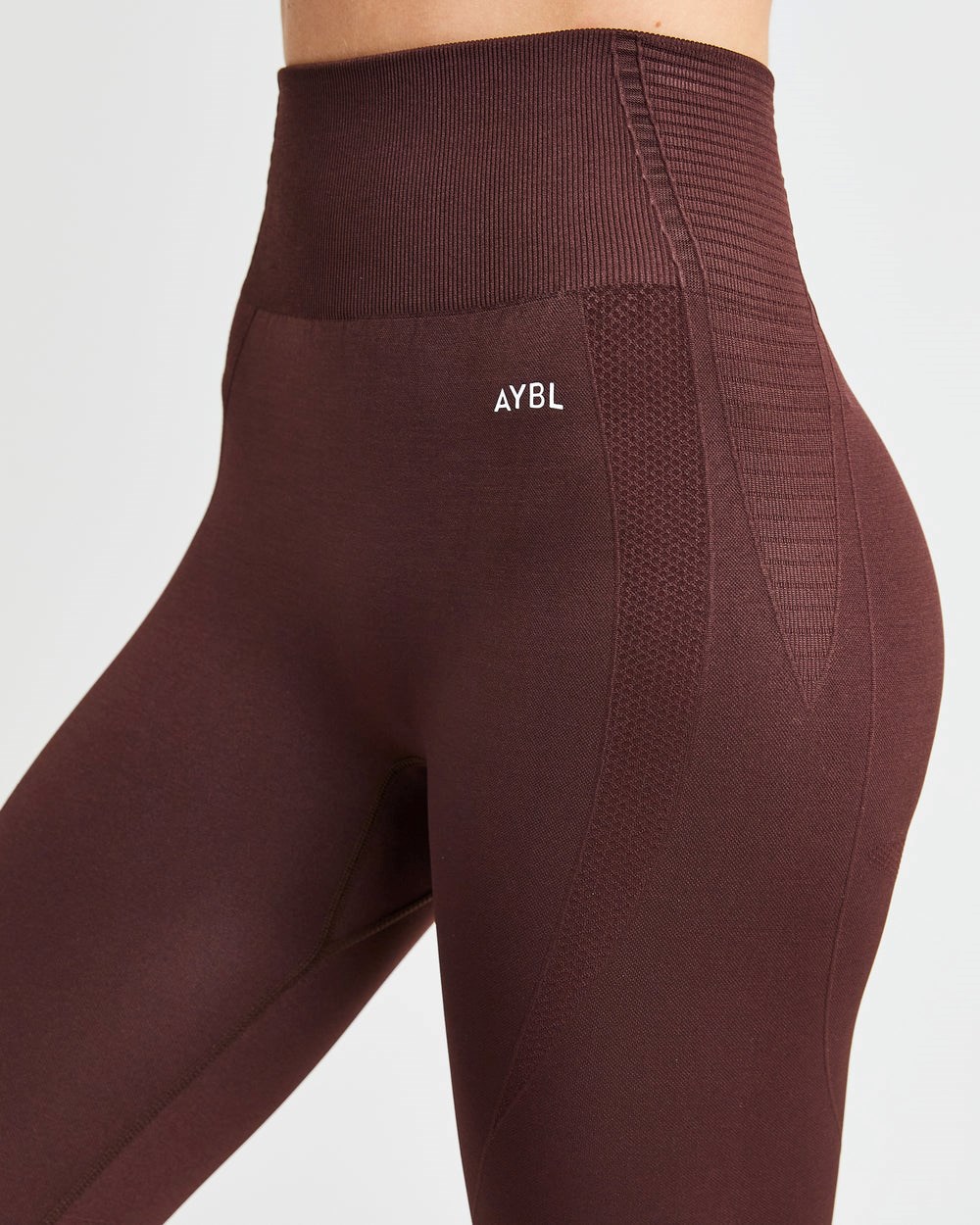 AYBL Balance V2 Seamless Leggings Schokolade Braun | 035-KVIMFB