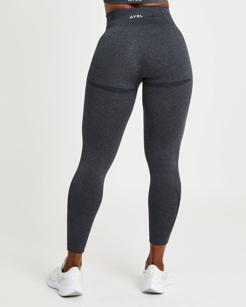 AYBL Balance V2 Seamless Leggings Schwarz | 412-LYWFCU