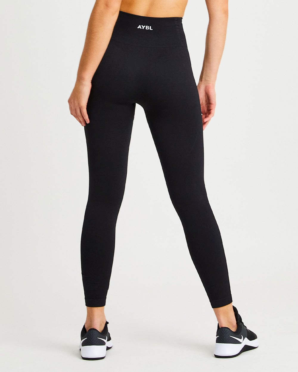 AYBL Balance V2 Seamless Leggings Schwarz | 735-YGKNWZ