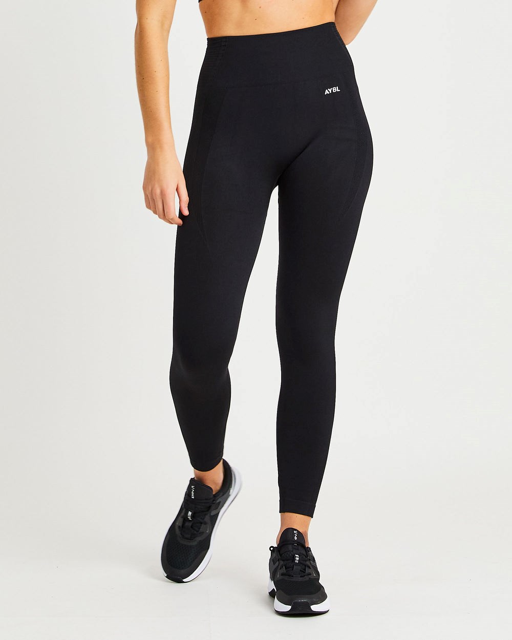 AYBL Balance V2 Seamless Leggings Schwarz | 735-YGKNWZ