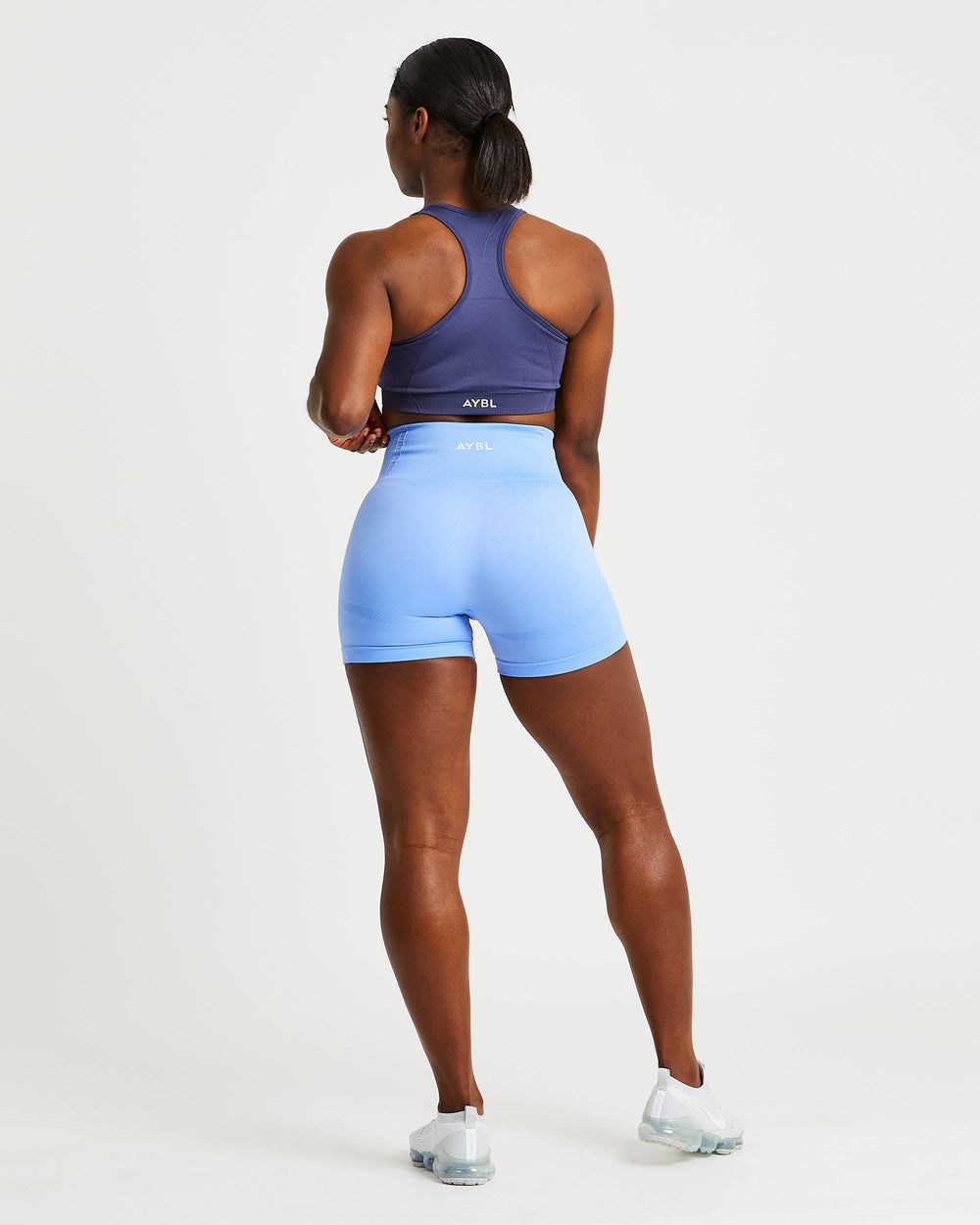 AYBL Balance V2 Seamless Shorts Blau | 568-TNEOZD