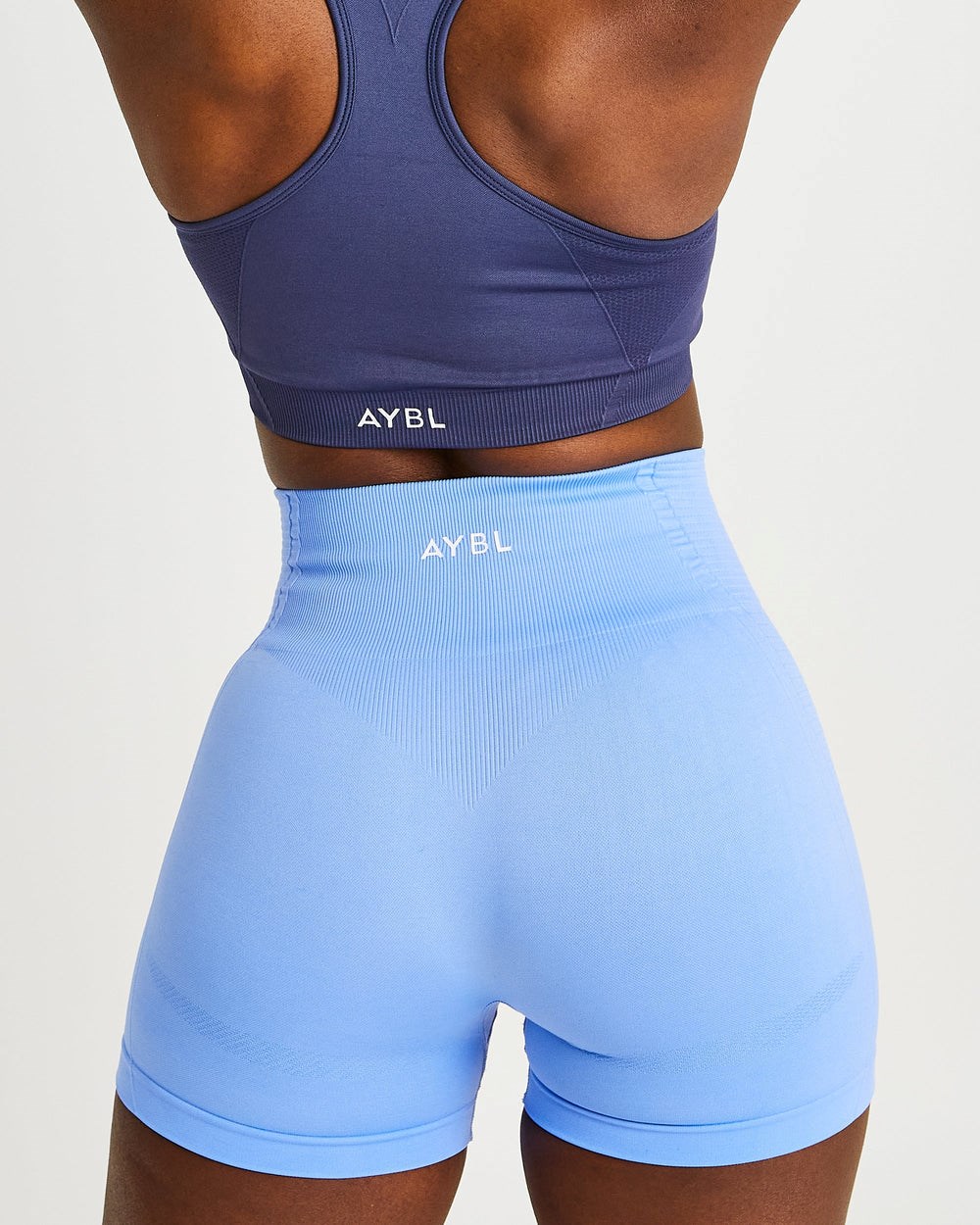 AYBL Balance V2 Seamless Shorts Blau | 568-TNEOZD