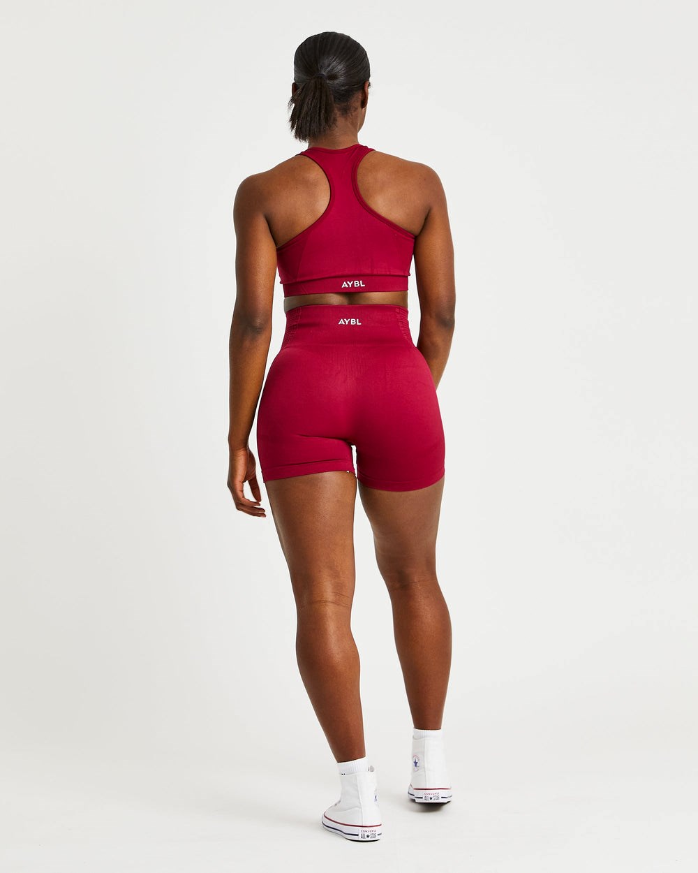 AYBL Balance V2 Seamless Shorts Rot | 621-OKUNIG