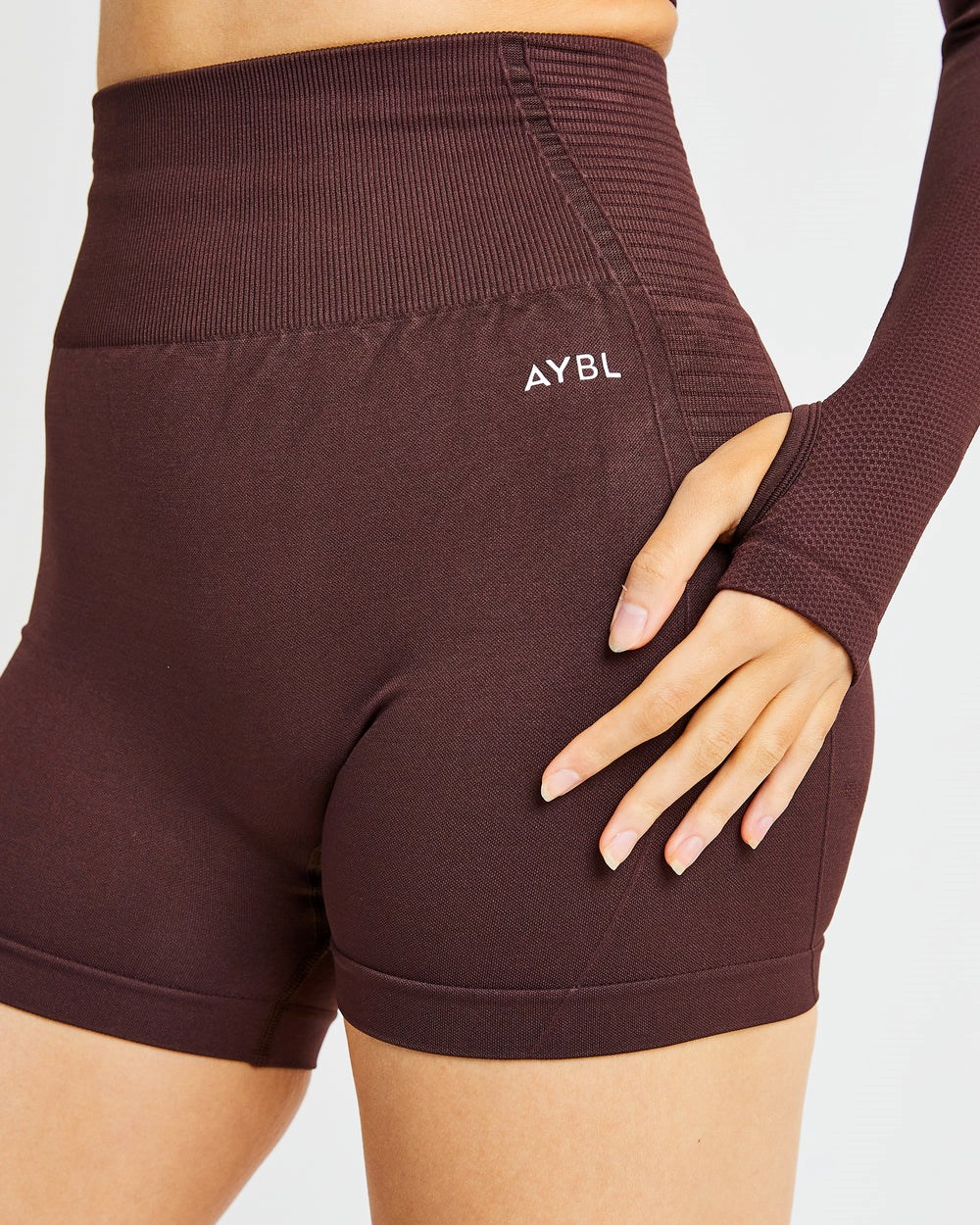 AYBL Balance V2 Seamless Shorts Schokolade Braun | 094-CXWGPE