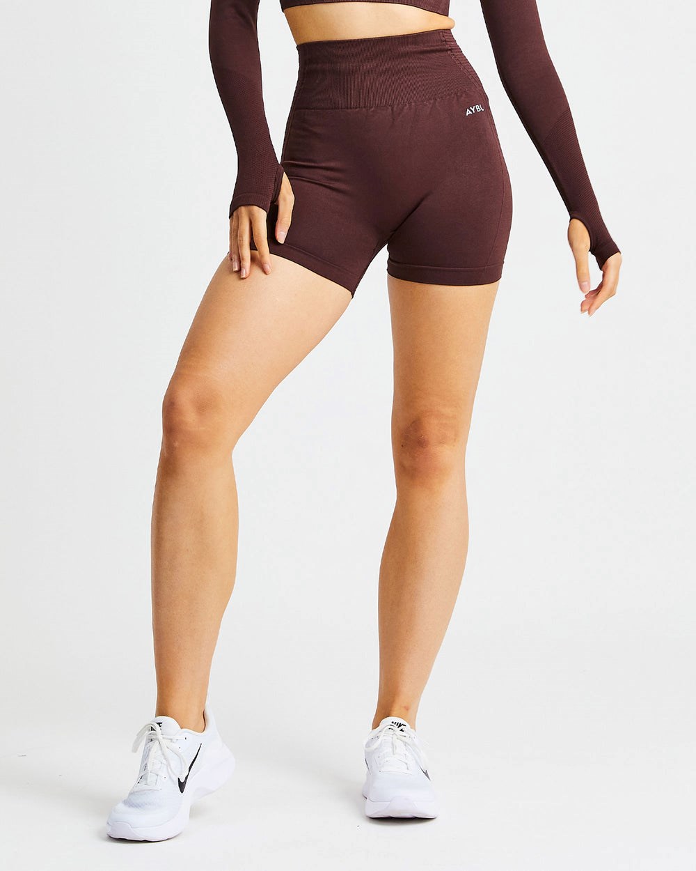 AYBL Balance V2 Seamless Shorts Schokolade Braun | 094-CXWGPE