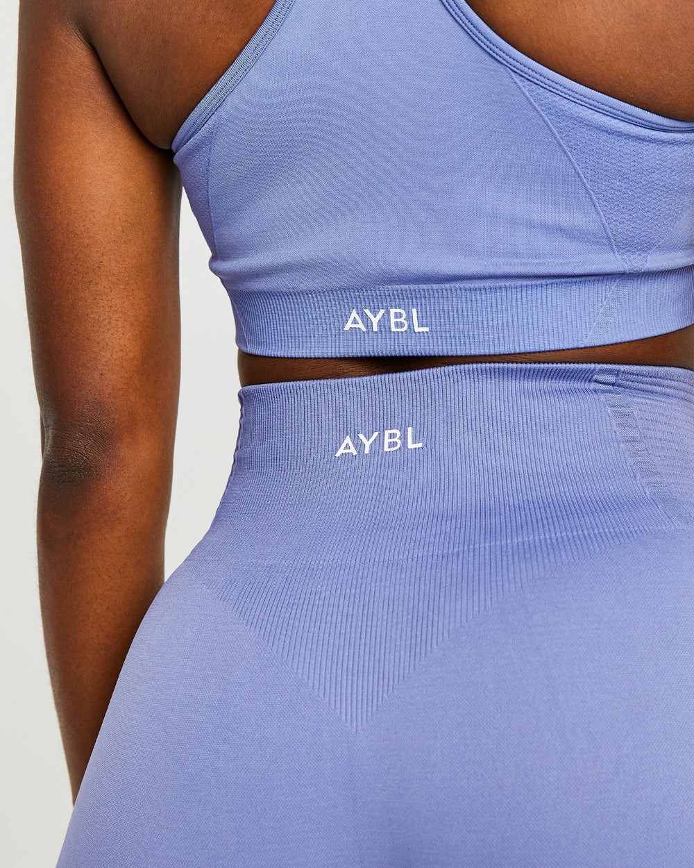 AYBL Balance V2 Seamless Sports Bra Blau | 290-FNQWLB