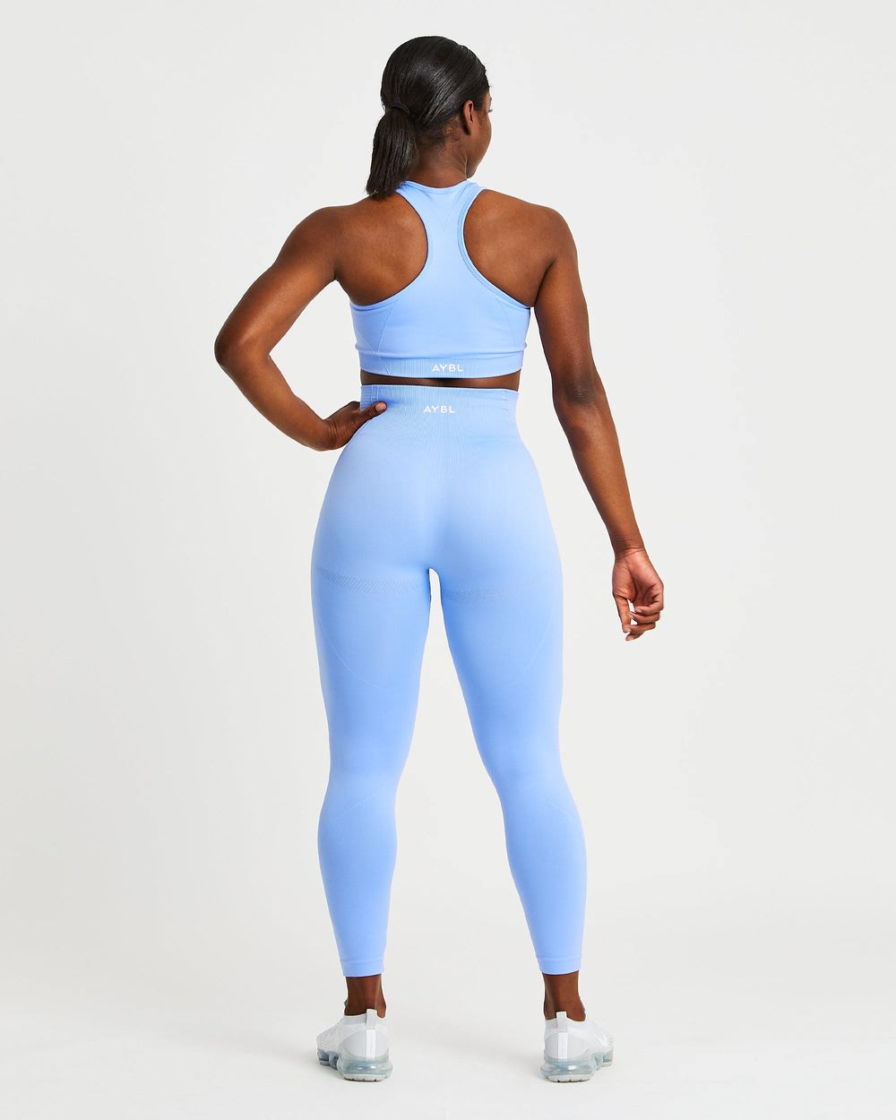 AYBL Balance V2 Seamless Sports Bra Blau | 578-RICJSB