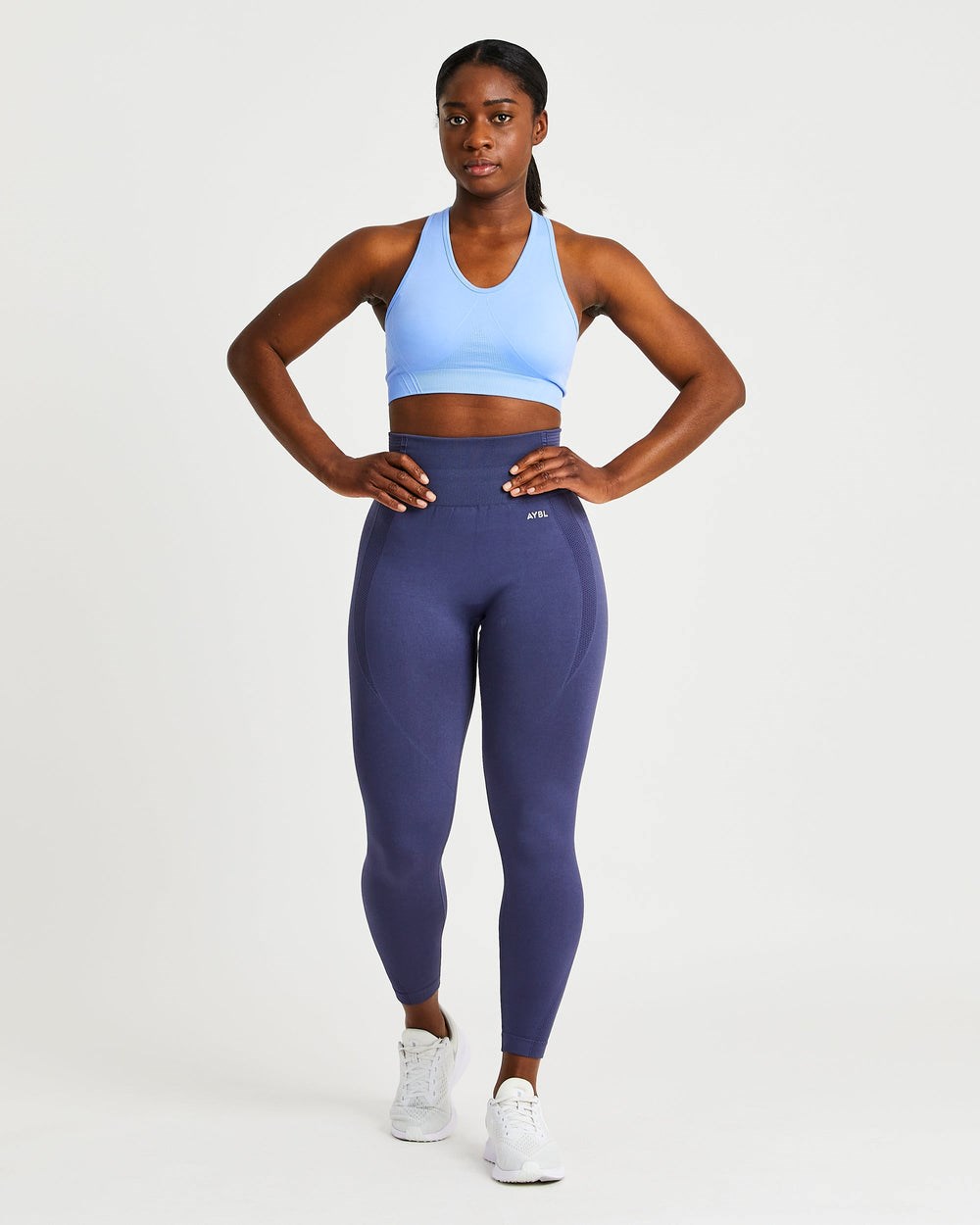 AYBL Balance V2 Seamless Sports Bra Blau | 578-RICJSB