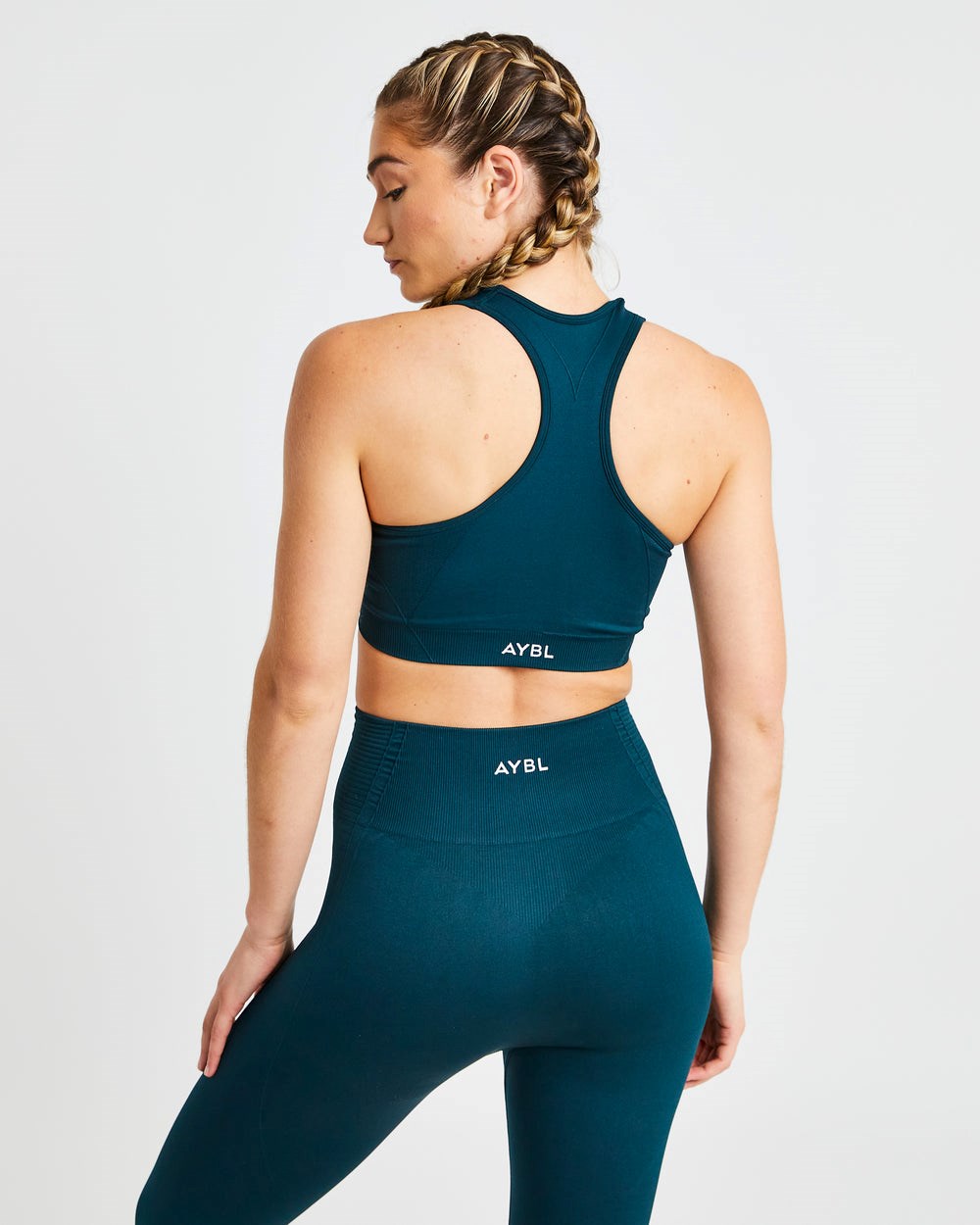 AYBL Balance V2 Seamless Sports Bra Grün | 459-GFSZOM