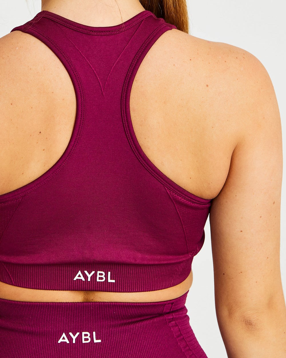 AYBL Balance V2 Seamless Sports Bra Lila | 439-AUOZJG