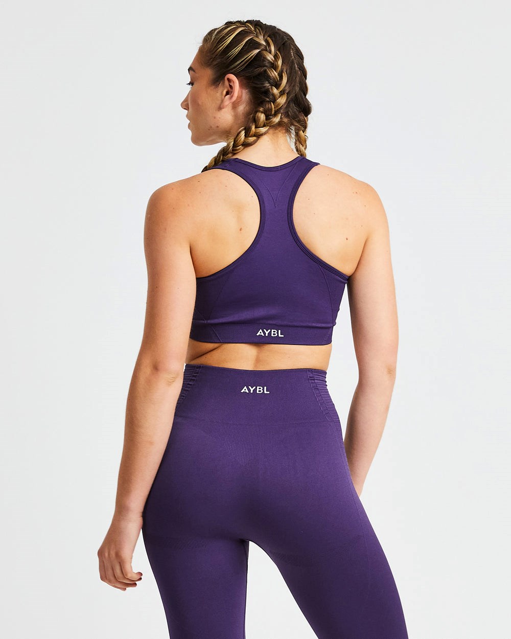 AYBL Balance V2 Seamless Sports Bra Lila | 518-CSPXIZ