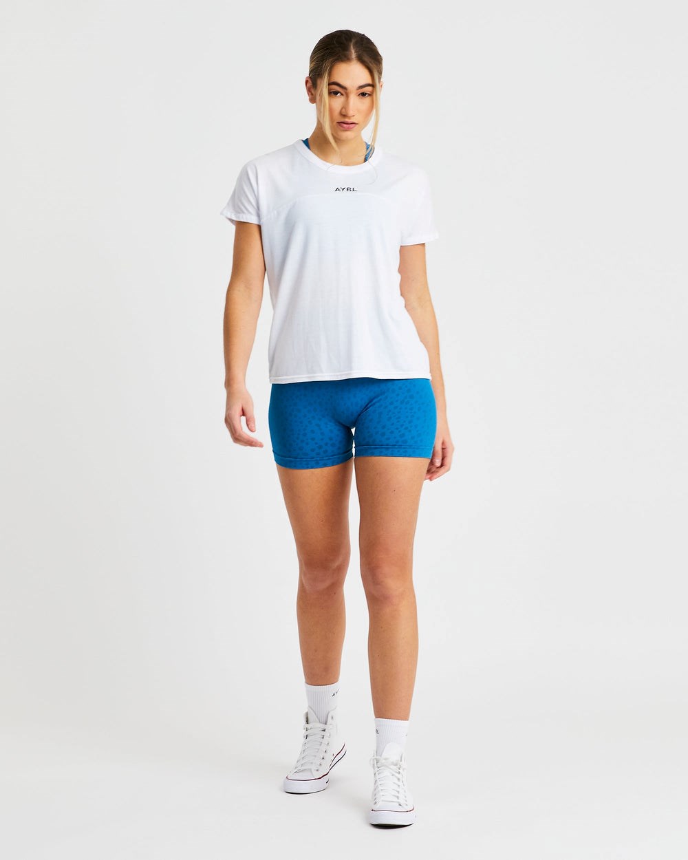 AYBL Boxy T Shirt Weiß | 293-SYIVNM