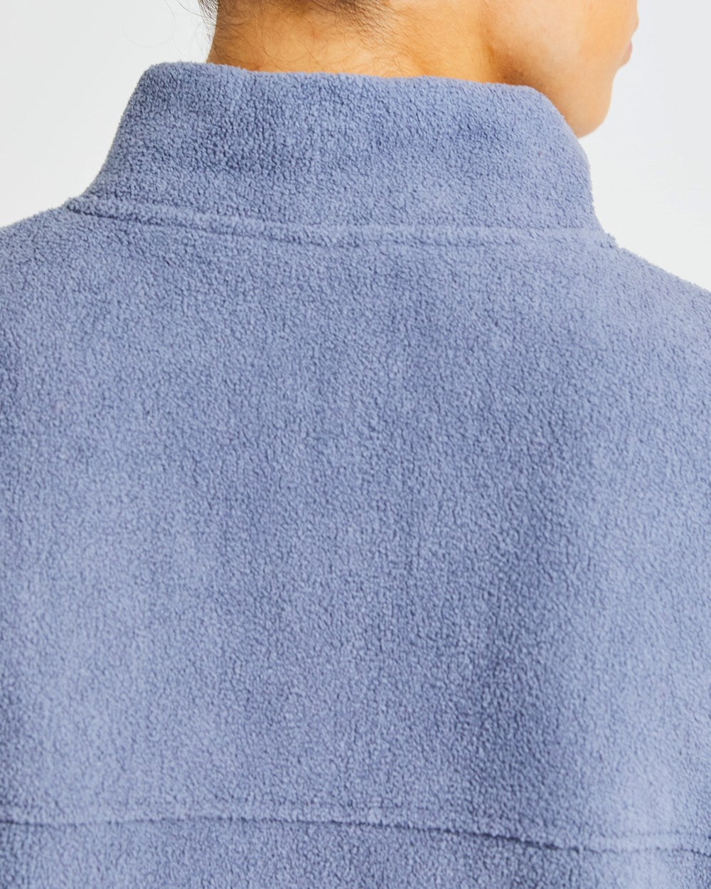 AYBL Effortless Oversized Fleece Blau | 630-GUVFBE