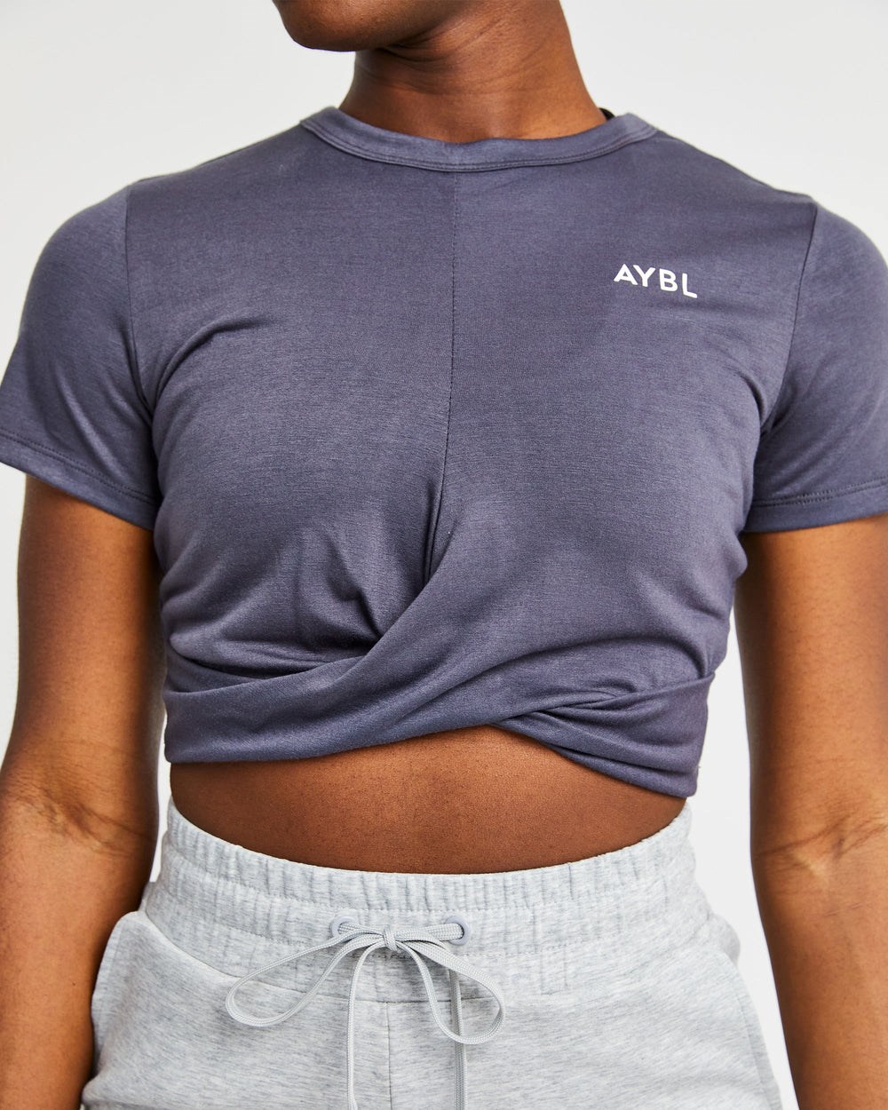 AYBL Element Twist Top Charcoal | 701-YJNHQW