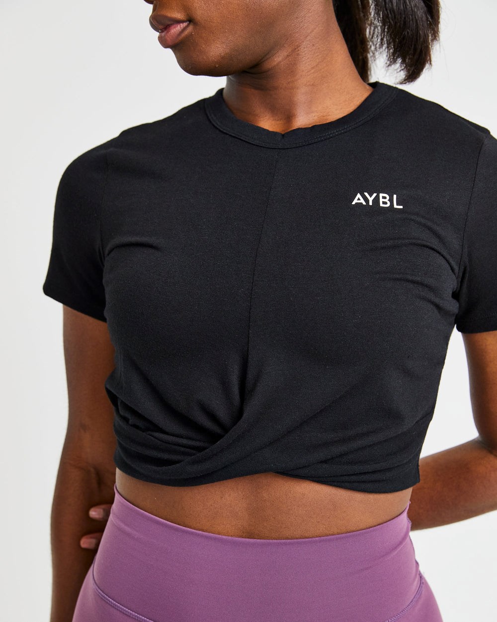 AYBL Element Twist Top Schwarz | 601-MRGOCF