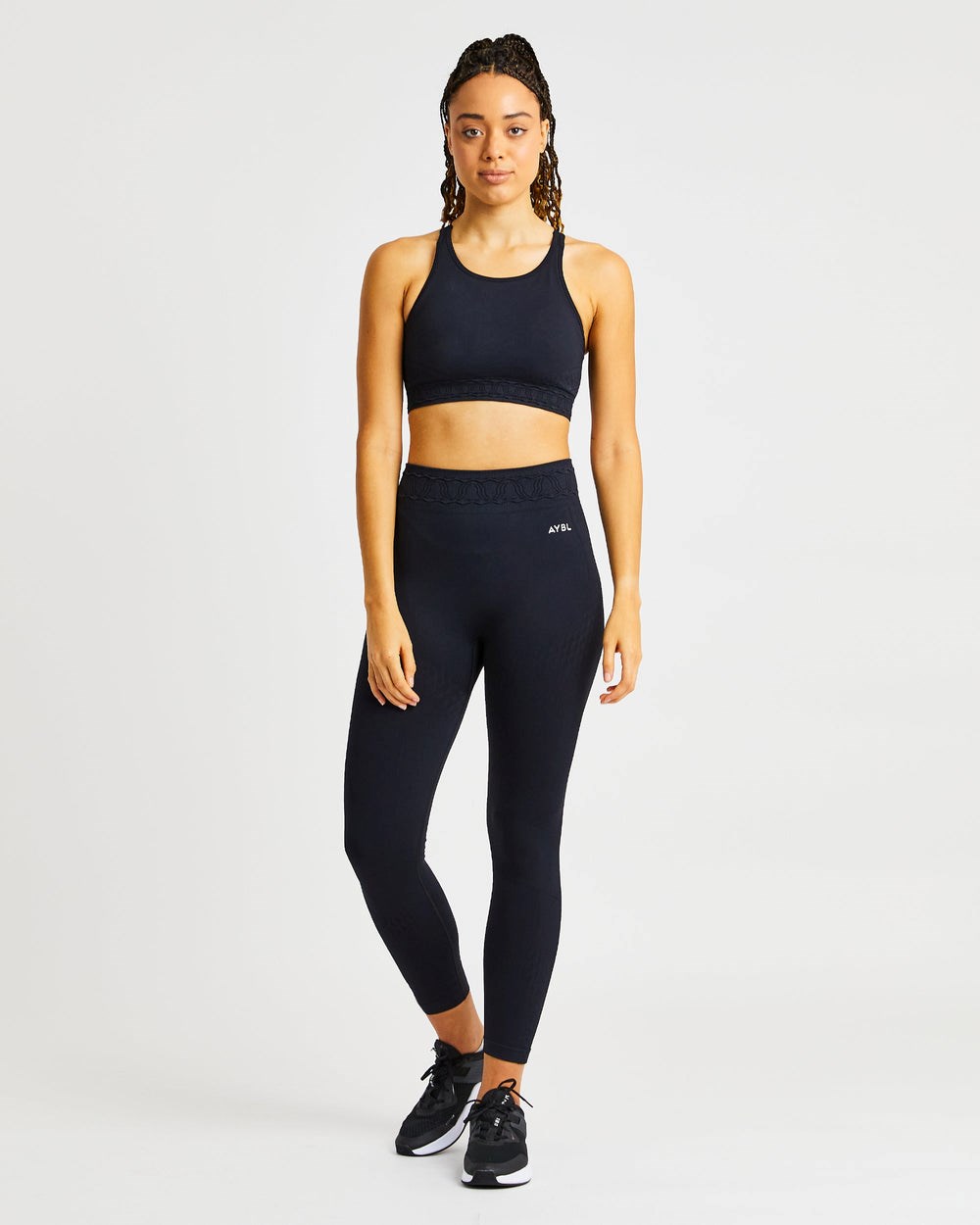 AYBL Elevate Seamless Leggings Schwarz | 146-LOYSJN