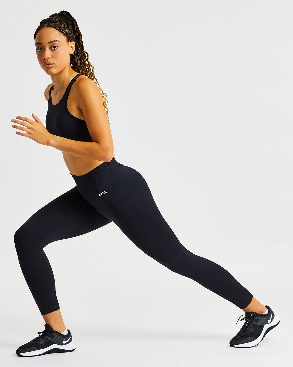 AYBL Elevate Seamless Leggings Schwarz | 146-LOYSJN