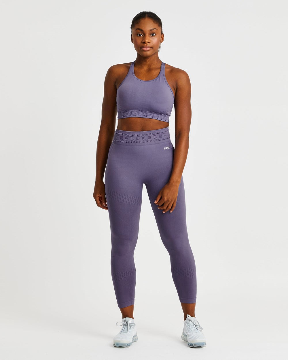 AYBL Elevate Seamless Sports Bra Lila | 485-TBFYDP