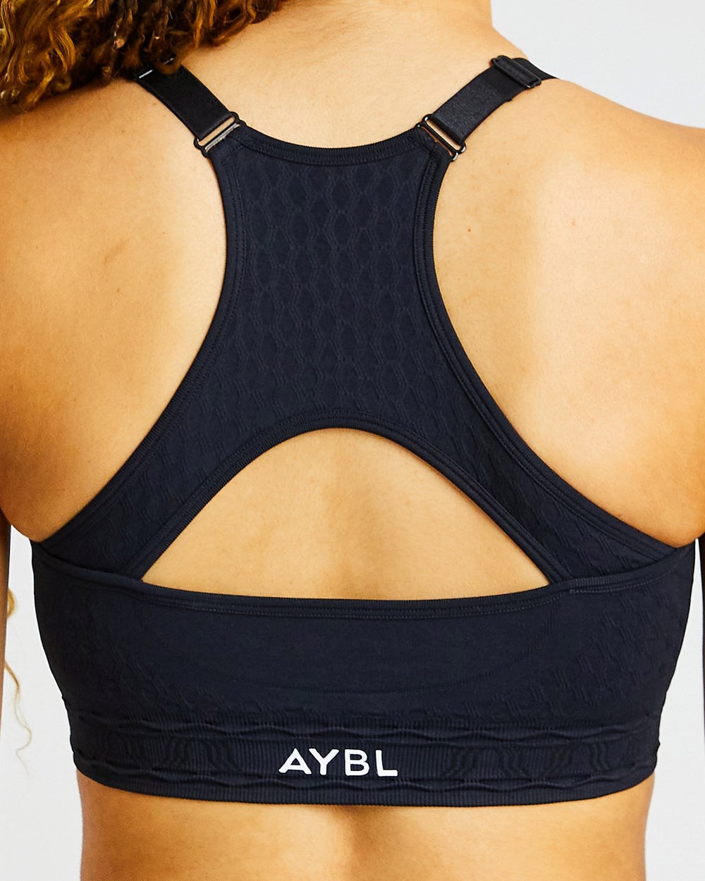 AYBL Elevate Seamless Sports Bra Schwarz | 138-NFLMRT