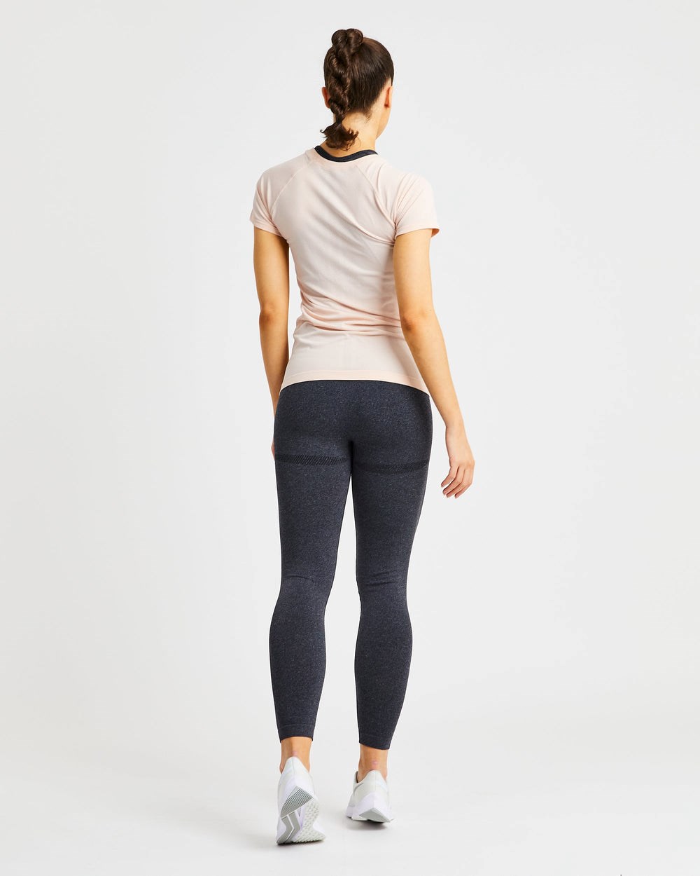 AYBL Embrace Seamless T Shirt Soft Peach | 476-KCUOTJ