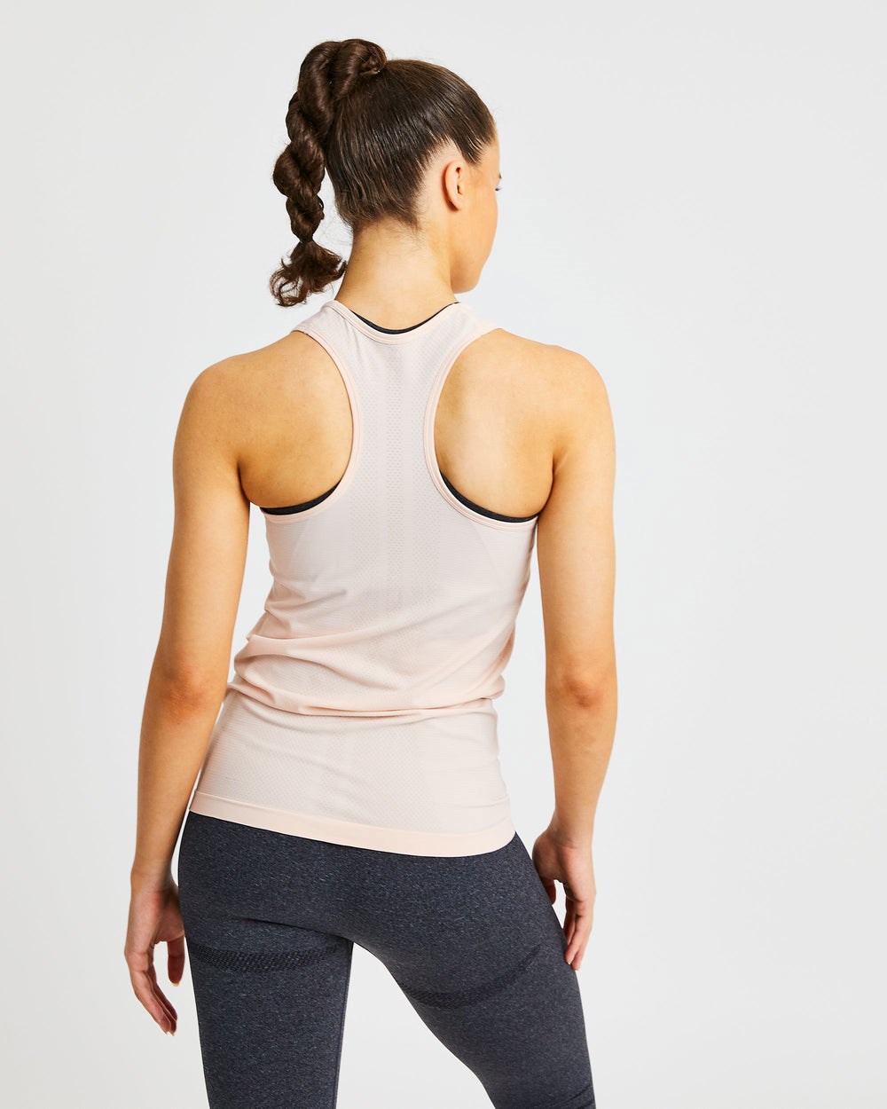 AYBL Embrace Seamless Vest Soft Peach | 972-FCJVEG