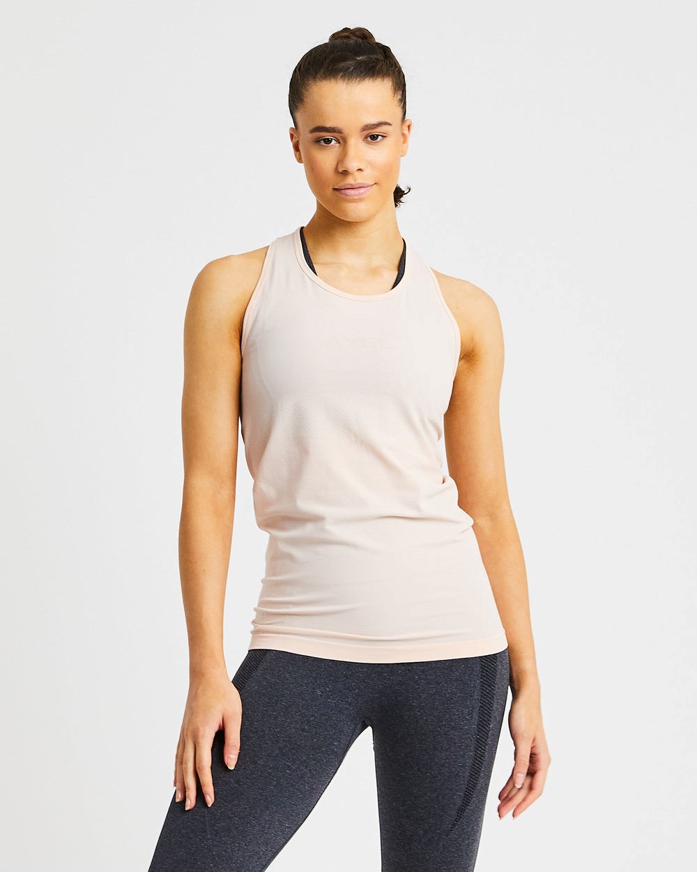 AYBL Embrace Seamless Vest Soft Peach | 972-FCJVEG